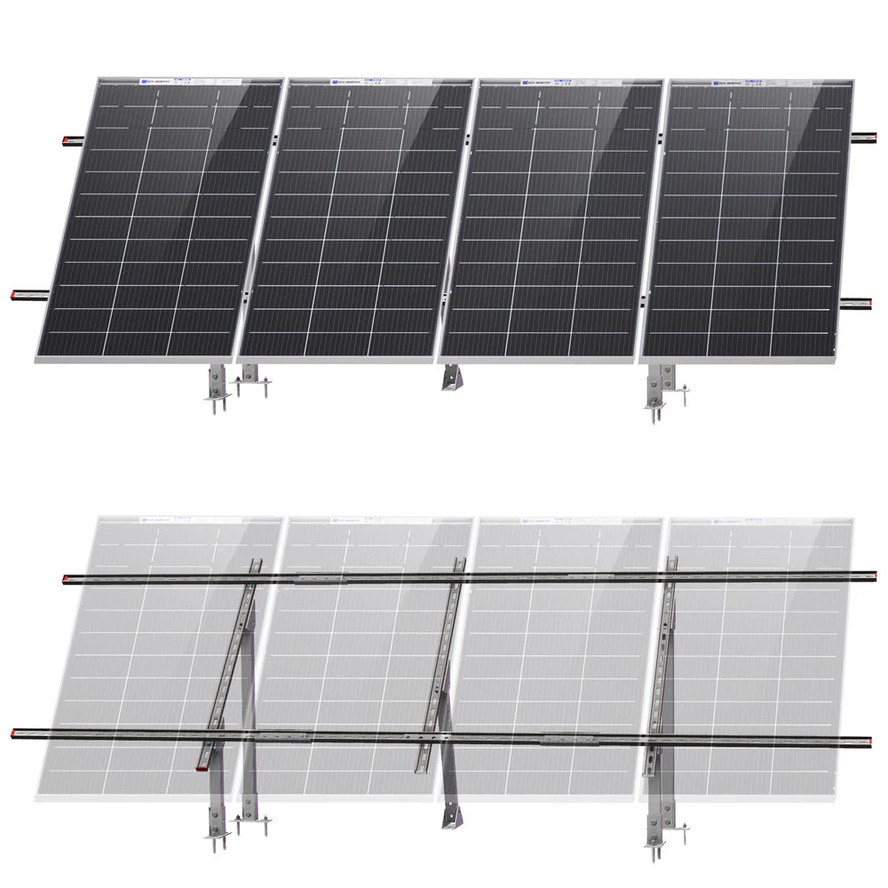 ADJUSTABLE 1-4 MODULE MOUNTING BRACKETS