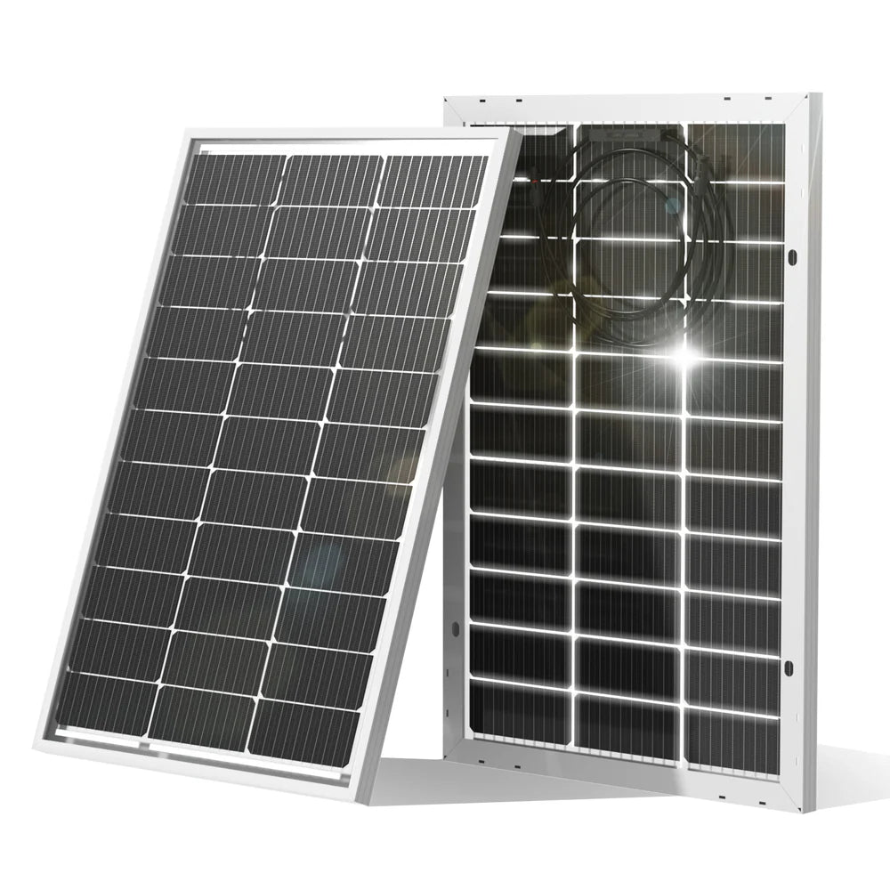 100W 12V MONO BIFACIAL SOLAR PANEL MODULE