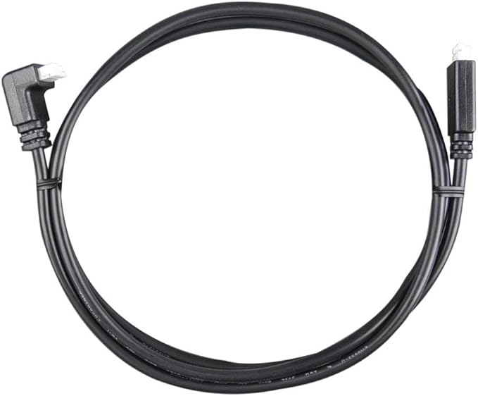 VE.Direct Cable 0,3m (one side Right Angle conn)