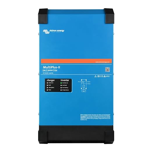 Victron Energy MultiPlus-II 24/3000 Inverter/Charger – 2 x 120V Model