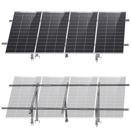 ADJUSTABLE 1-4 MODULE MOUNTING BRACKETS