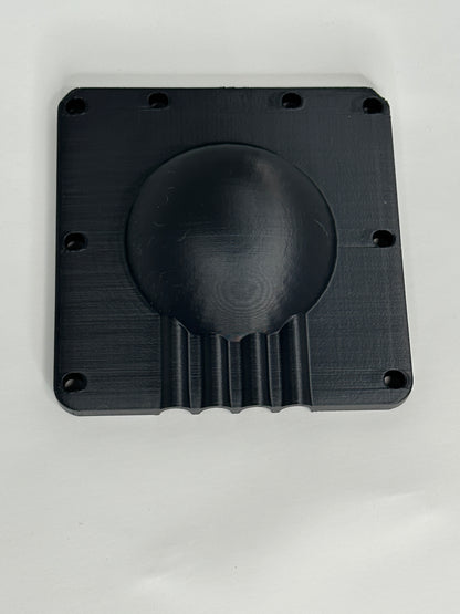 CABLE ENTRY PLATE - 4 CABLE, BLACK