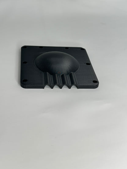 CABLE ENTRY PLATE - 4 CABLE, BLACK