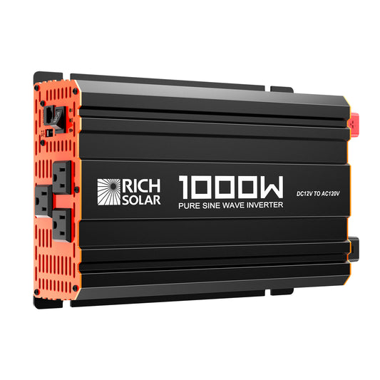 Rich Solar NOVA PURE 1K | 1KW 12 Volt Pure Sine Wave Inverter