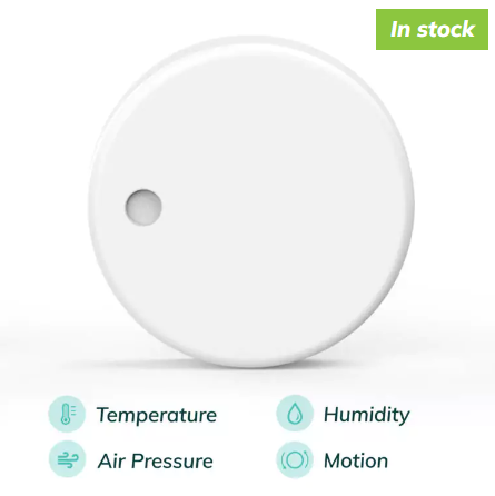 RuuviTag Wireless Temperature, Humidity, Air Pressure and Motion Sensor