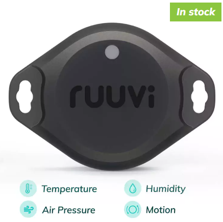 RuuviTag PRO Rugged Wireless Temperature, Humidity, Motion, Pressure Sensor