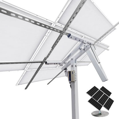 DUAL AXIS TRACKING SYSTEM WITH TRACKER (NO BATTERY)