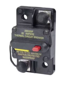 Manual Reset (Switchable) Hi-Amp Circuit Breaker