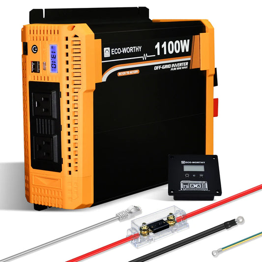 1100W PURE SINE W/ REMOTE SWITCH