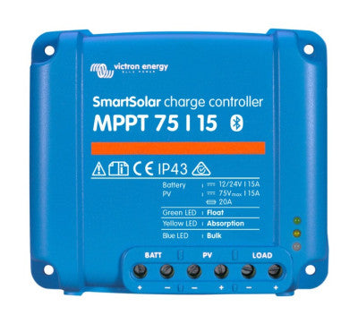 Victron Energy SmartSolar 75/15 MPPT Charge Controller with Bluetooth